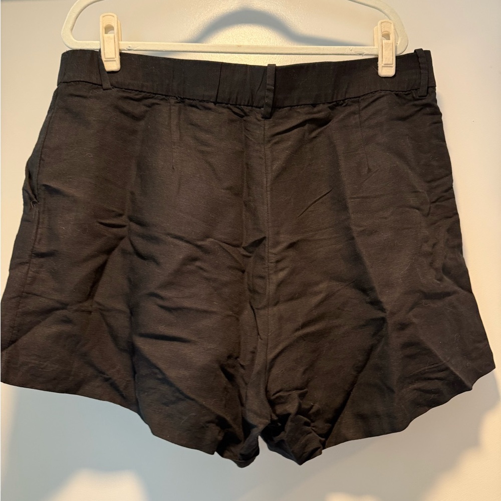 H&M Black High Waist Women's Shorts
